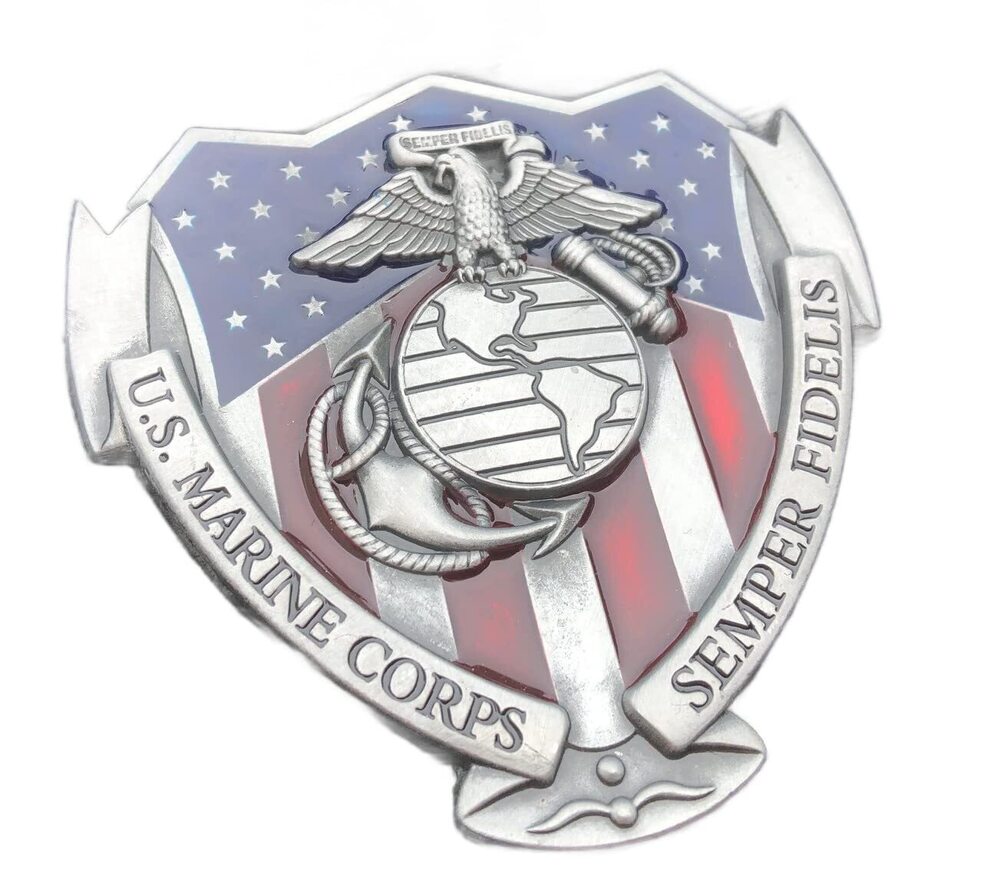 6962 US Marine Corps Semper Fi Belt Buckle